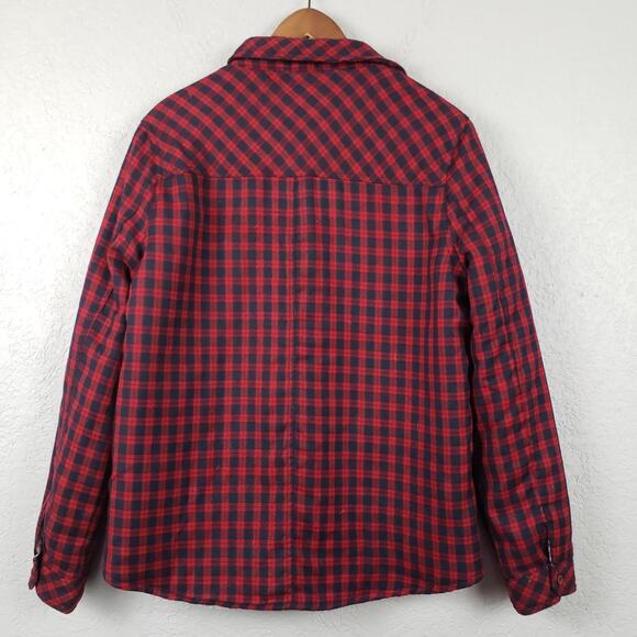 dRA Lumberjack Fleece Shacket Top Button Up - L - Picture 3 of 5